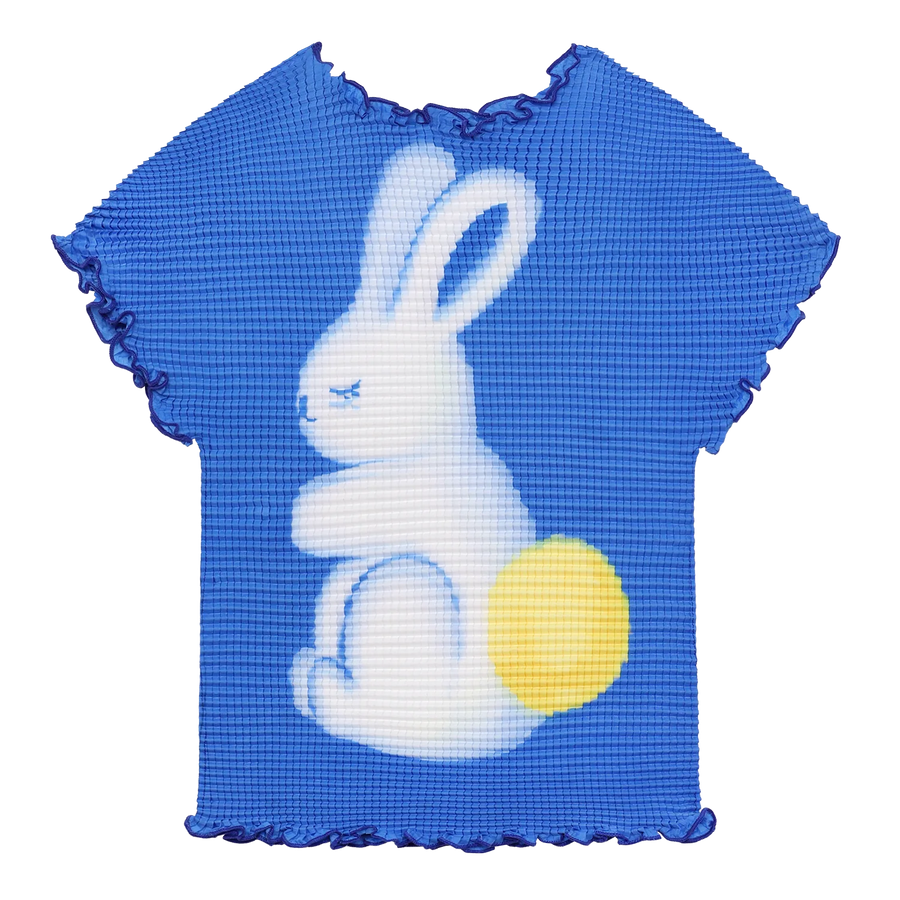 Bunny Duang Duang Pleated Tee
