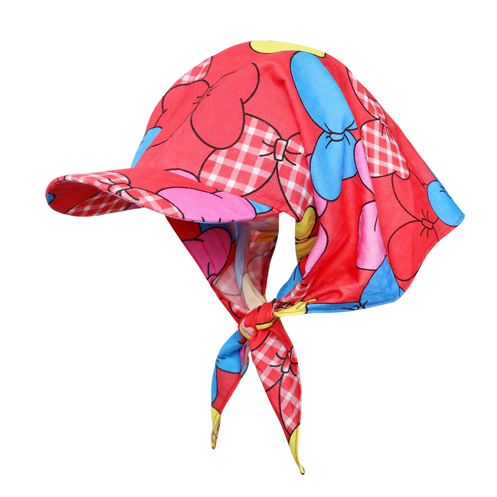 Big Bow Scarf Baseball Cap by Poco Blush