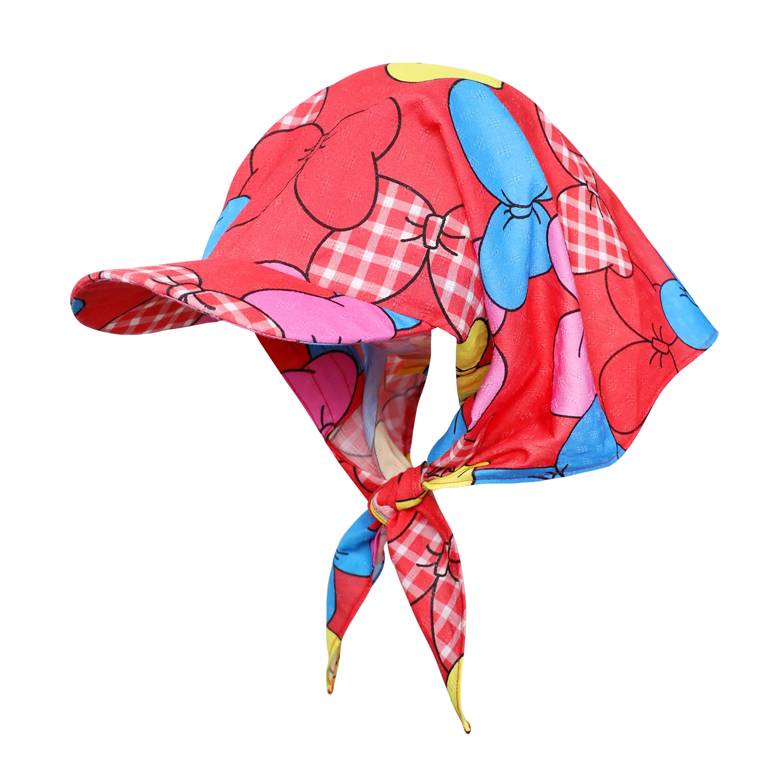 Big Bow Scarf Baseball Cap by Poco Blush