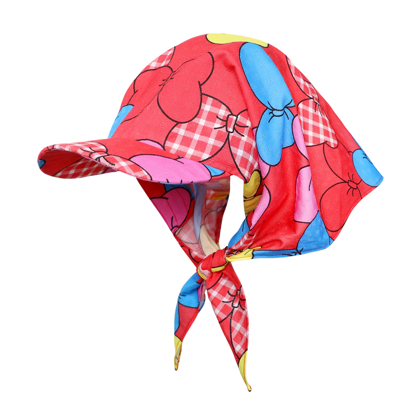 Big Bow Scarf Baseball Cap by Poco Blush
