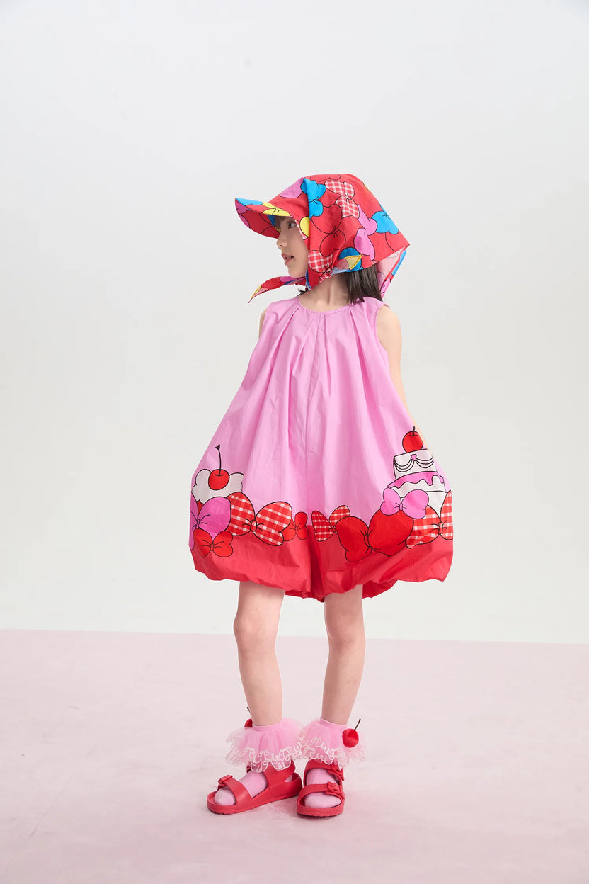 Big Bow Scarf Baseball Cap by Poco Blush, image 11
