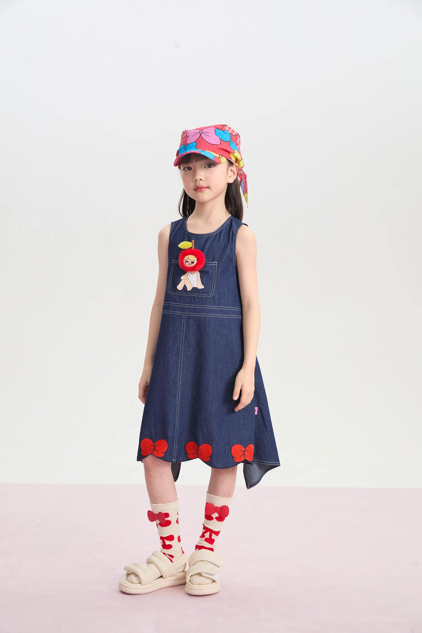 Big Bow Scarf Baseball Cap by Poco Blush, image 5