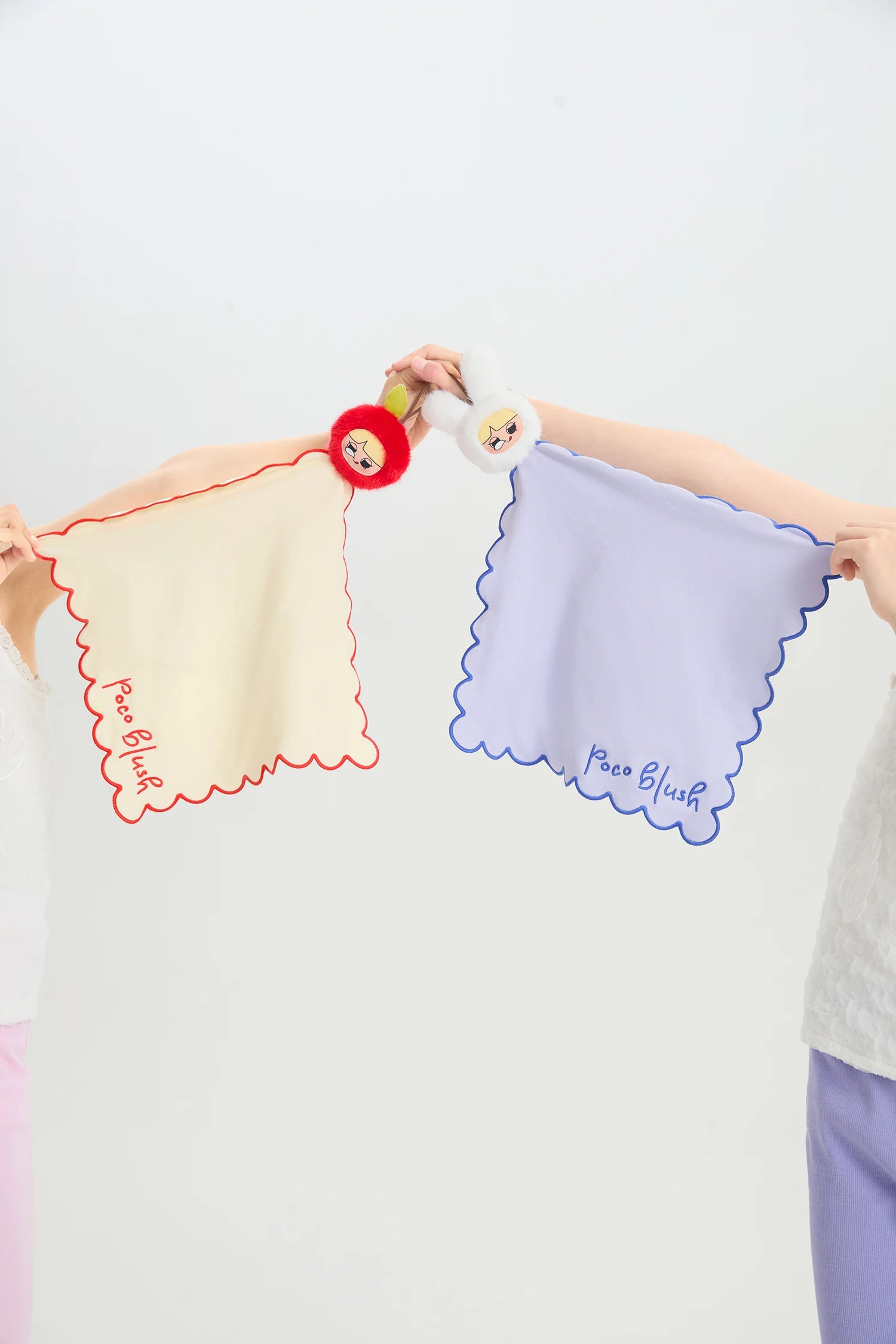Popo and Coco Character Hand Towel by Poco Blush, image 4