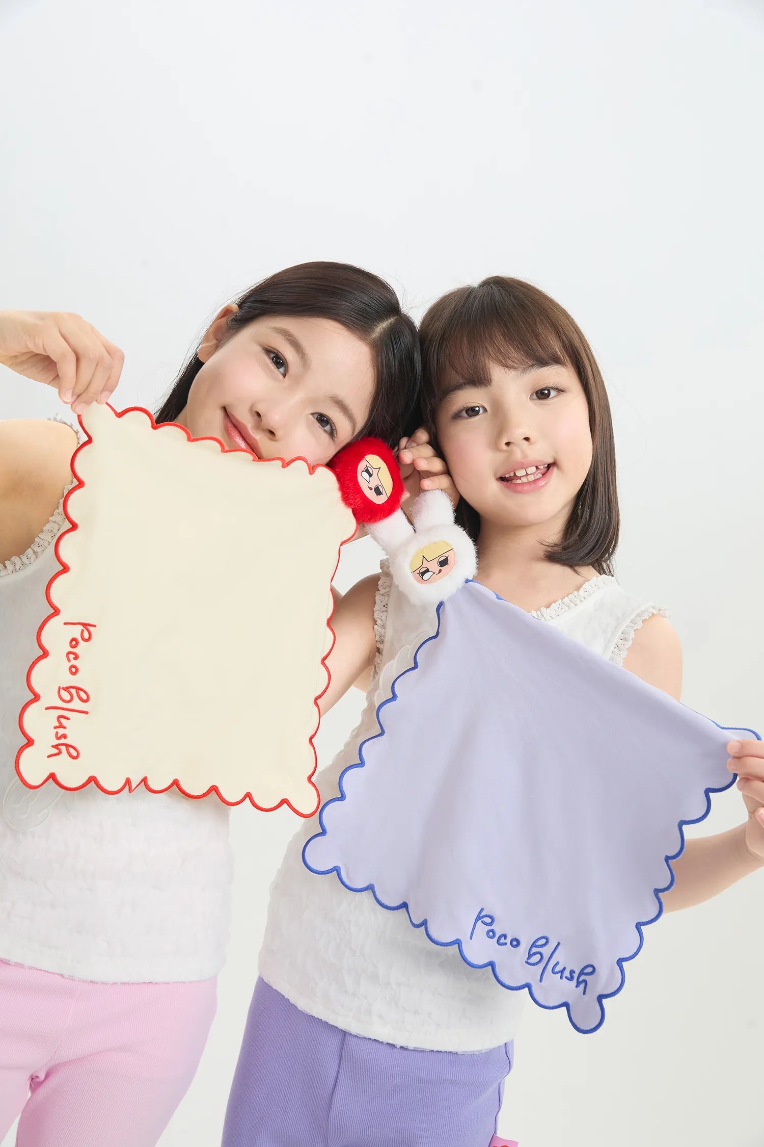 Popo and Coco Character Hand Towel by Poco Blush, image 8
