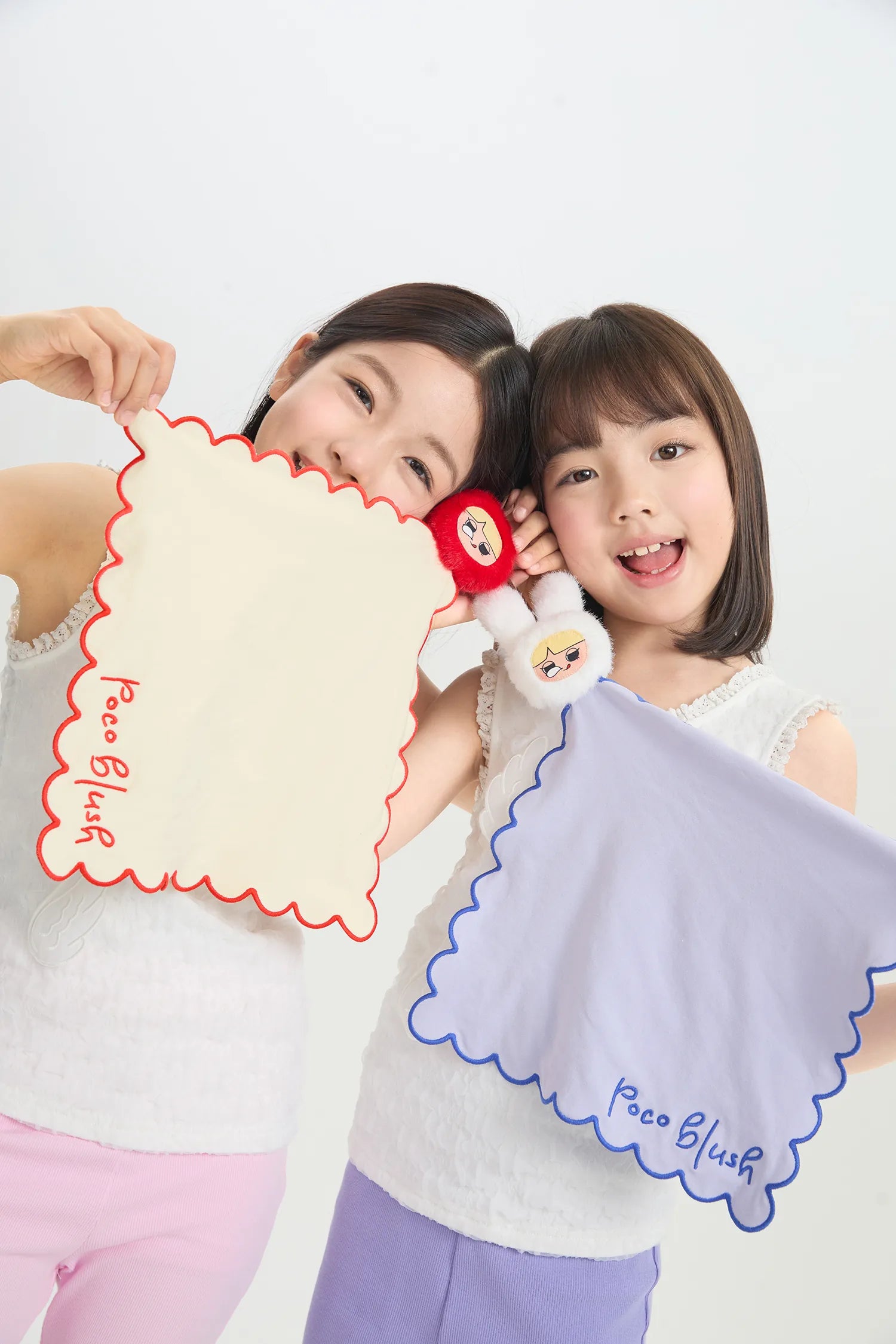 Popo and Coco Character Hand Towel by Poco Blush, image 3