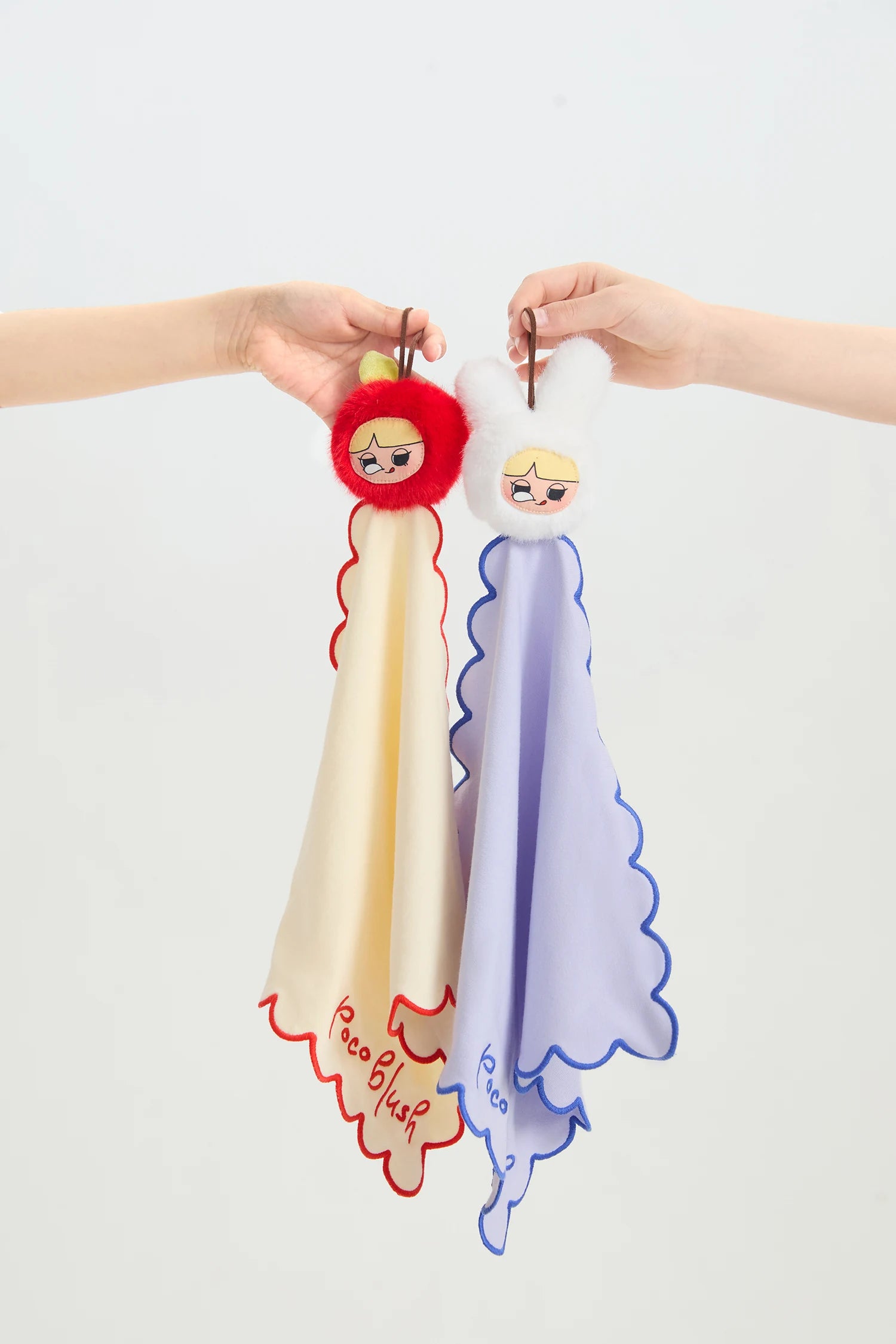 Popo and Coco Character Hand Towel by Poco Blush, image 6