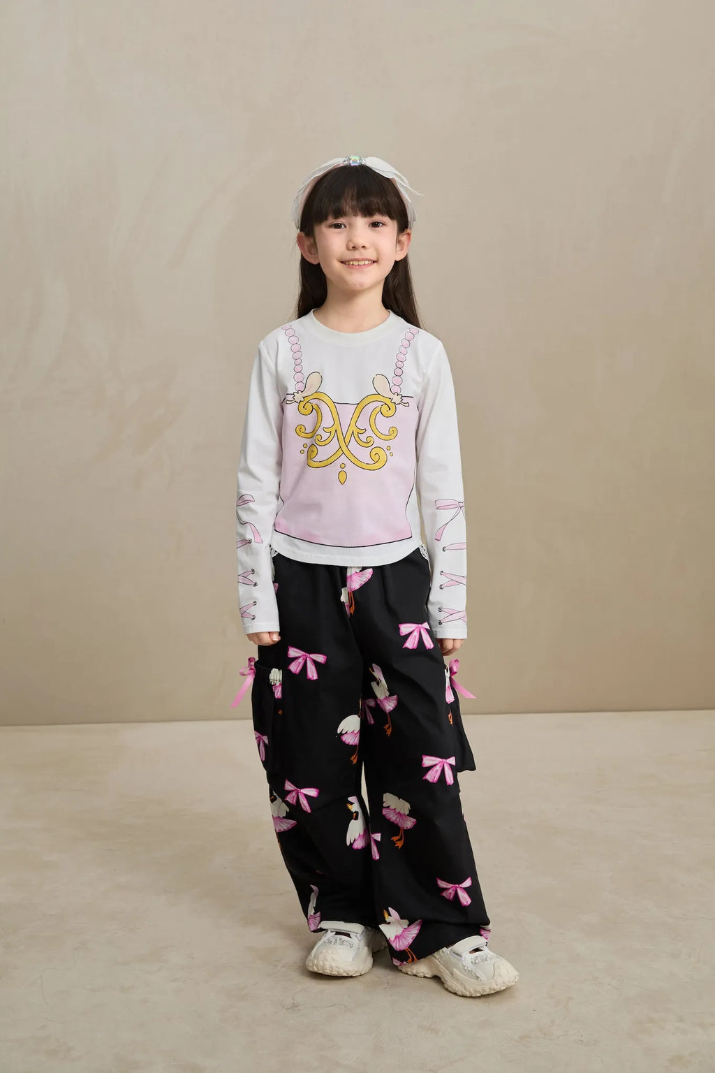 Poco Blush Ballet-Inspired Feather Tee