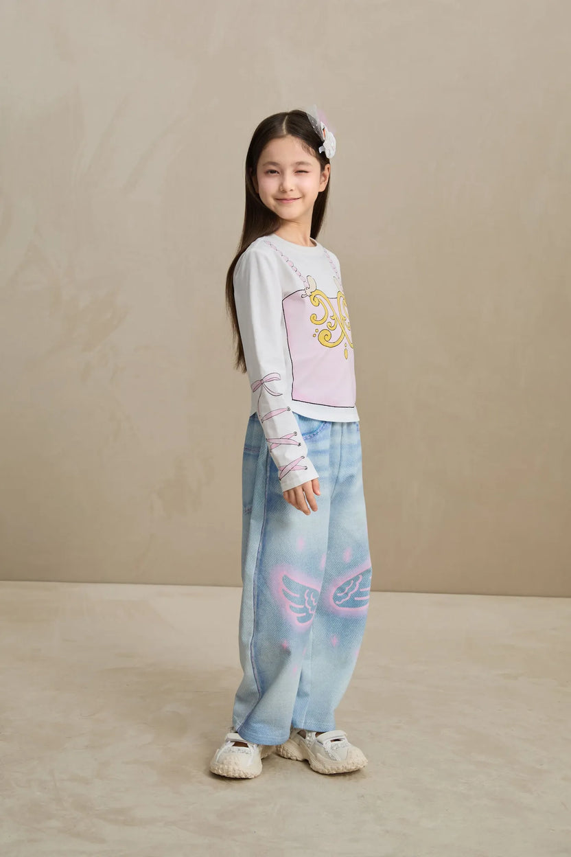 Ballet-Inspired Feather Tee by Poco Blush, image 18
