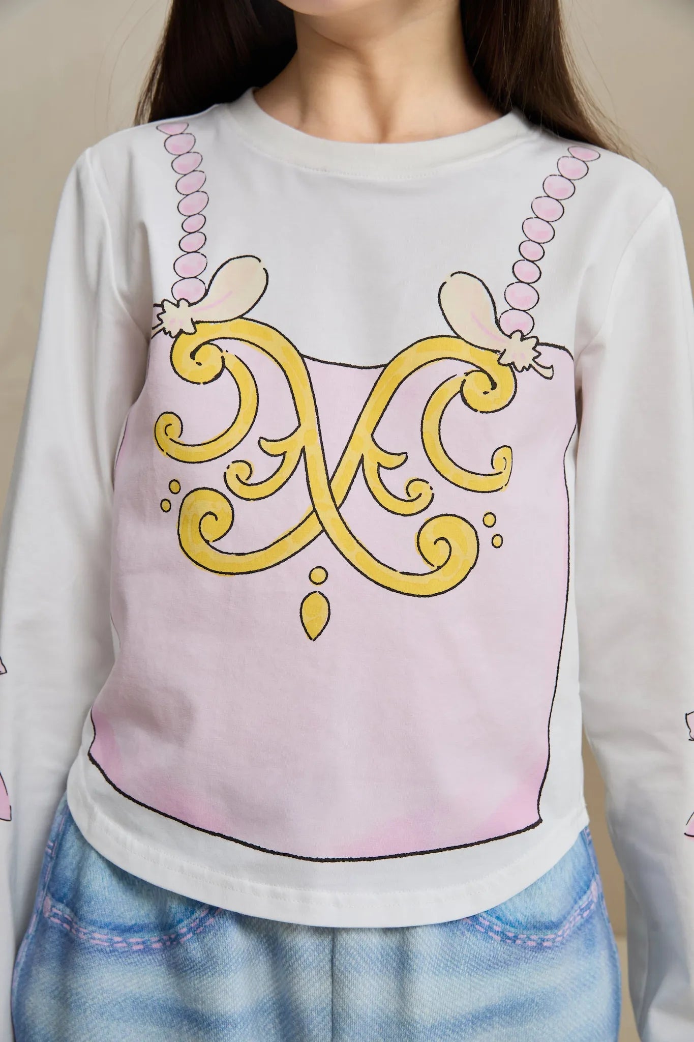 Poco Blush Ballet-Inspired Feather Tee