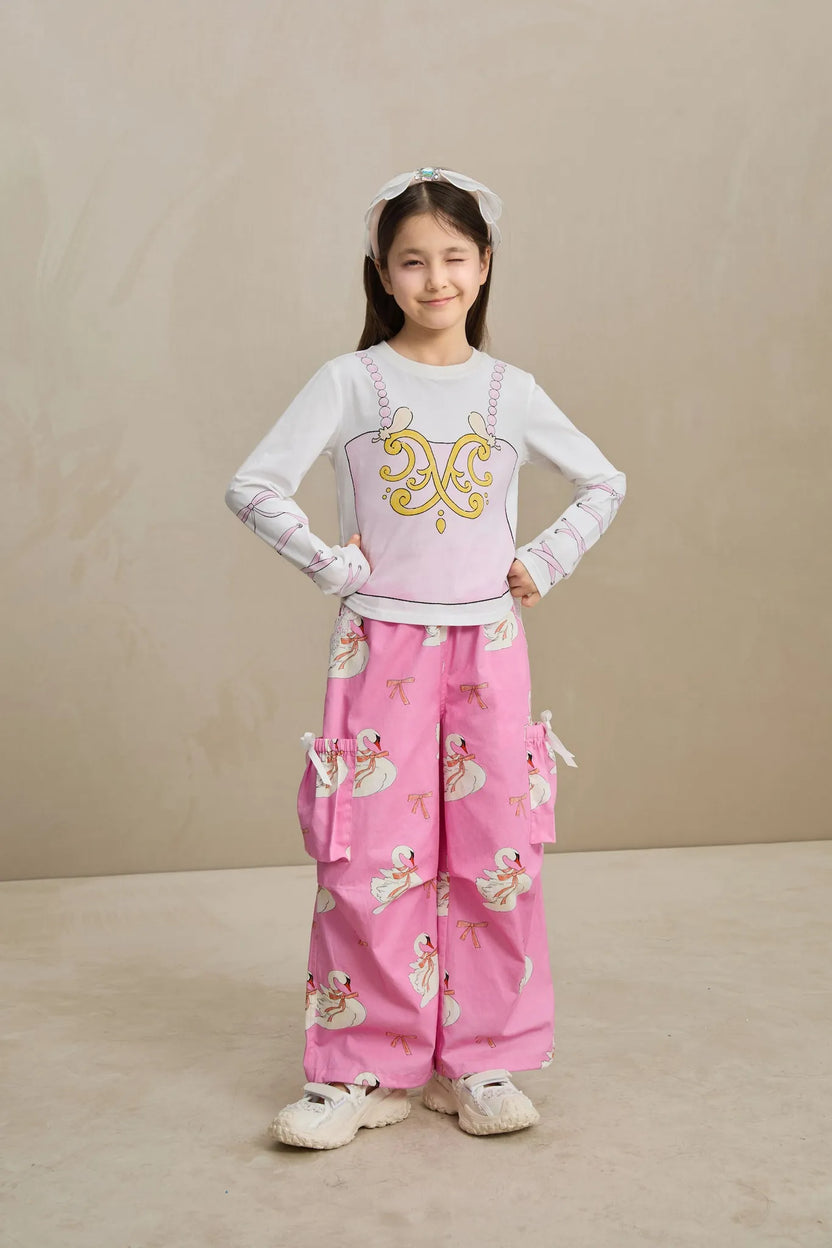 Ballet-Inspired Feather Tee by Poco Blush, image 3