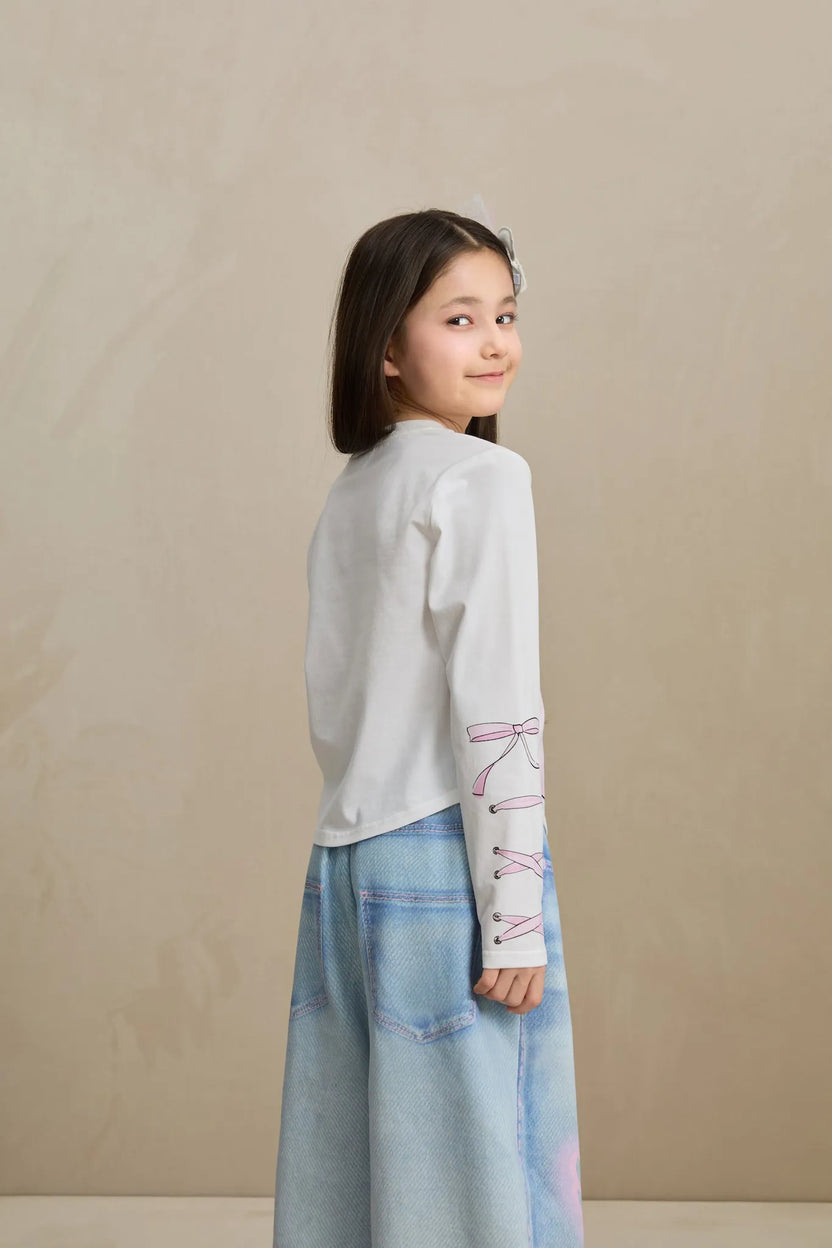 Ballet-Inspired Feather Tee by Poco Blush, image 7