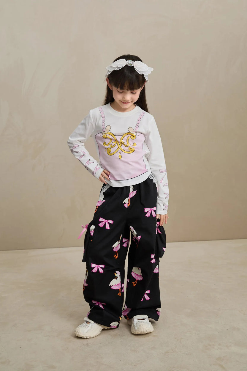 Ballet-Inspired Feather Tee by Poco Blush, image 9