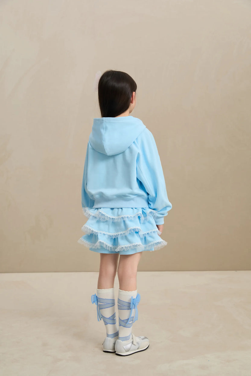 Ballet Tulle Skort with Lace Hem by Poco Blush, image 9
