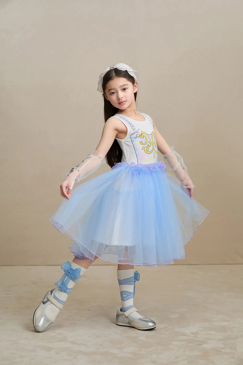 Poco Blush Ballet Wings Tulle Dress