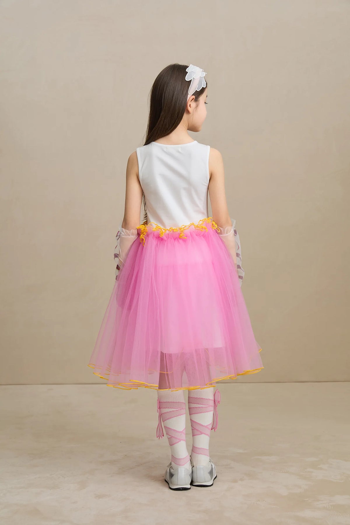 Poco Blush Ballet Wings Tulle Dress