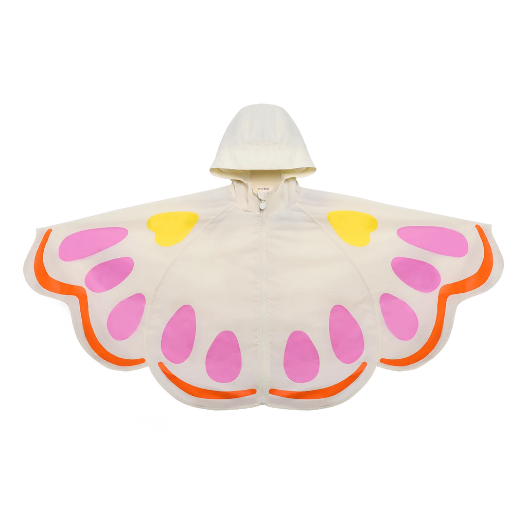 Poco Blush Butterfly Cape Sun Jacket Beige