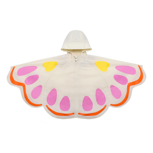 Butterfly Cape Lightweight Hooded Jacket by Poco Blush