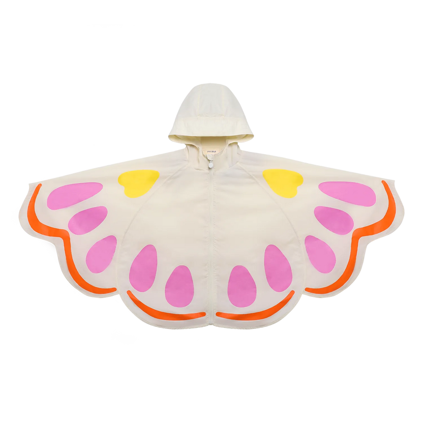 Butterfly Cape Lightweight Hooded Jacket by Poco Blush