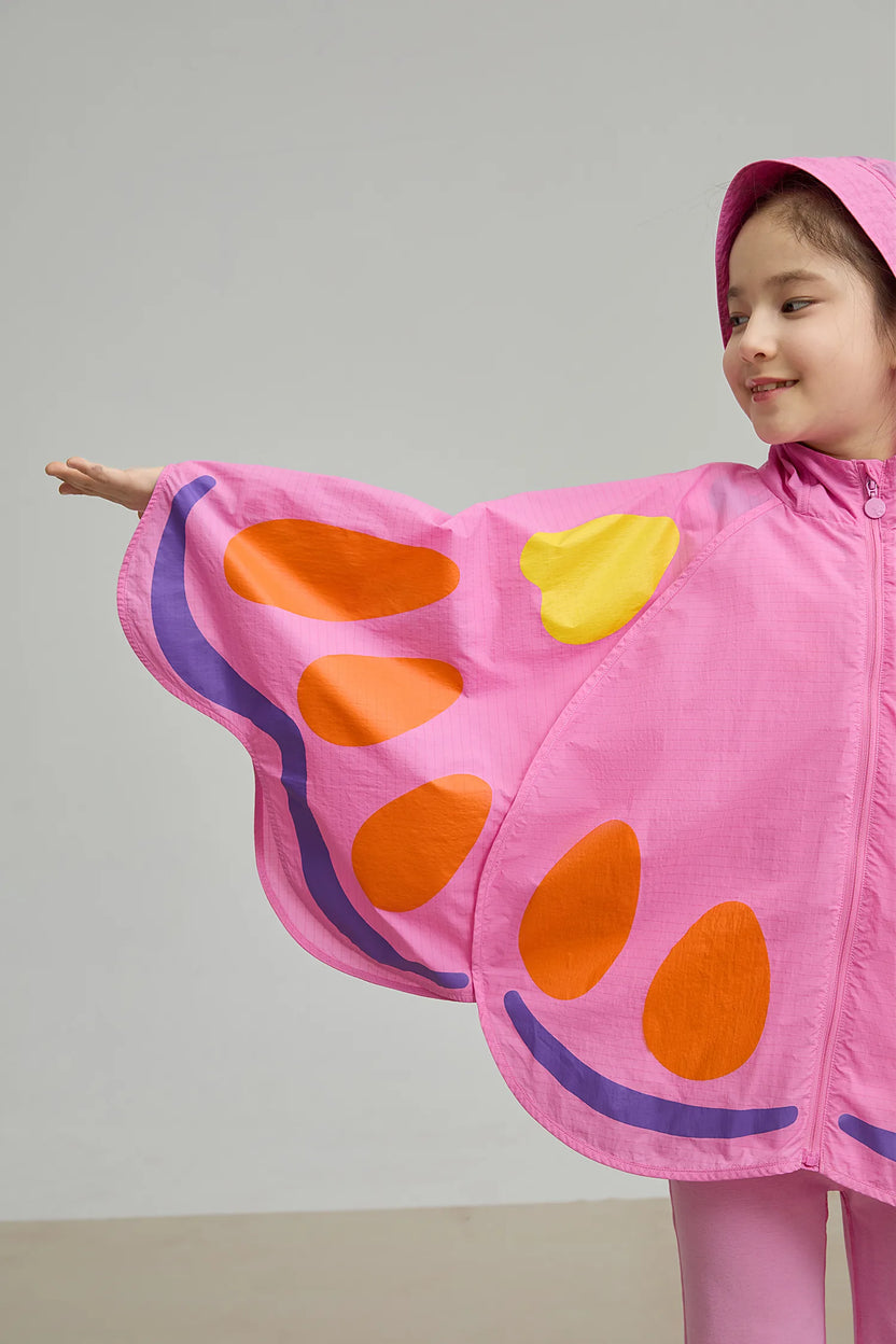 Butterfly Cape Lightweight Hooded Jacket by Poco Blush, image 19