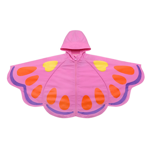 Butterfly Cape Lightweight Hooded Jacket by Poco Blush, image 2