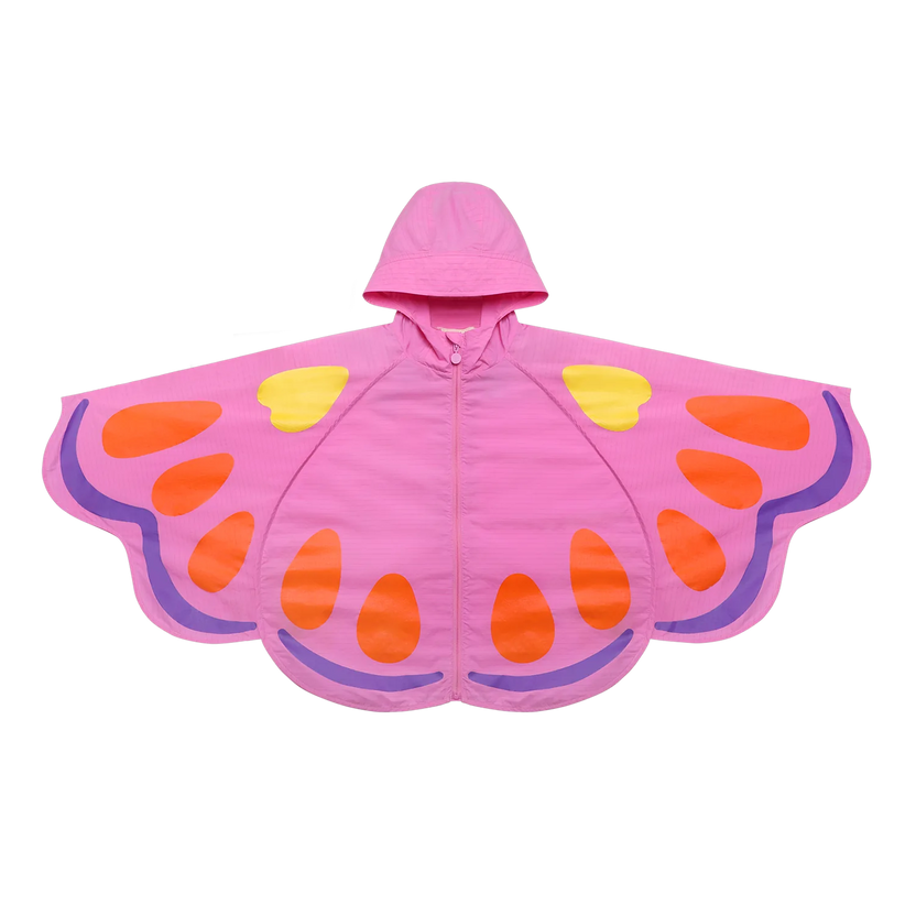 Butterfly Cape Lightweight Hooded Jacket by Poco Blush, image 2
