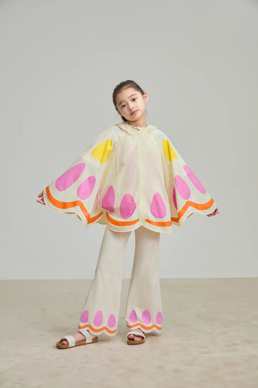 Butterfly Cape Lightweight Hooded Jacket by Poco Blush, image 7