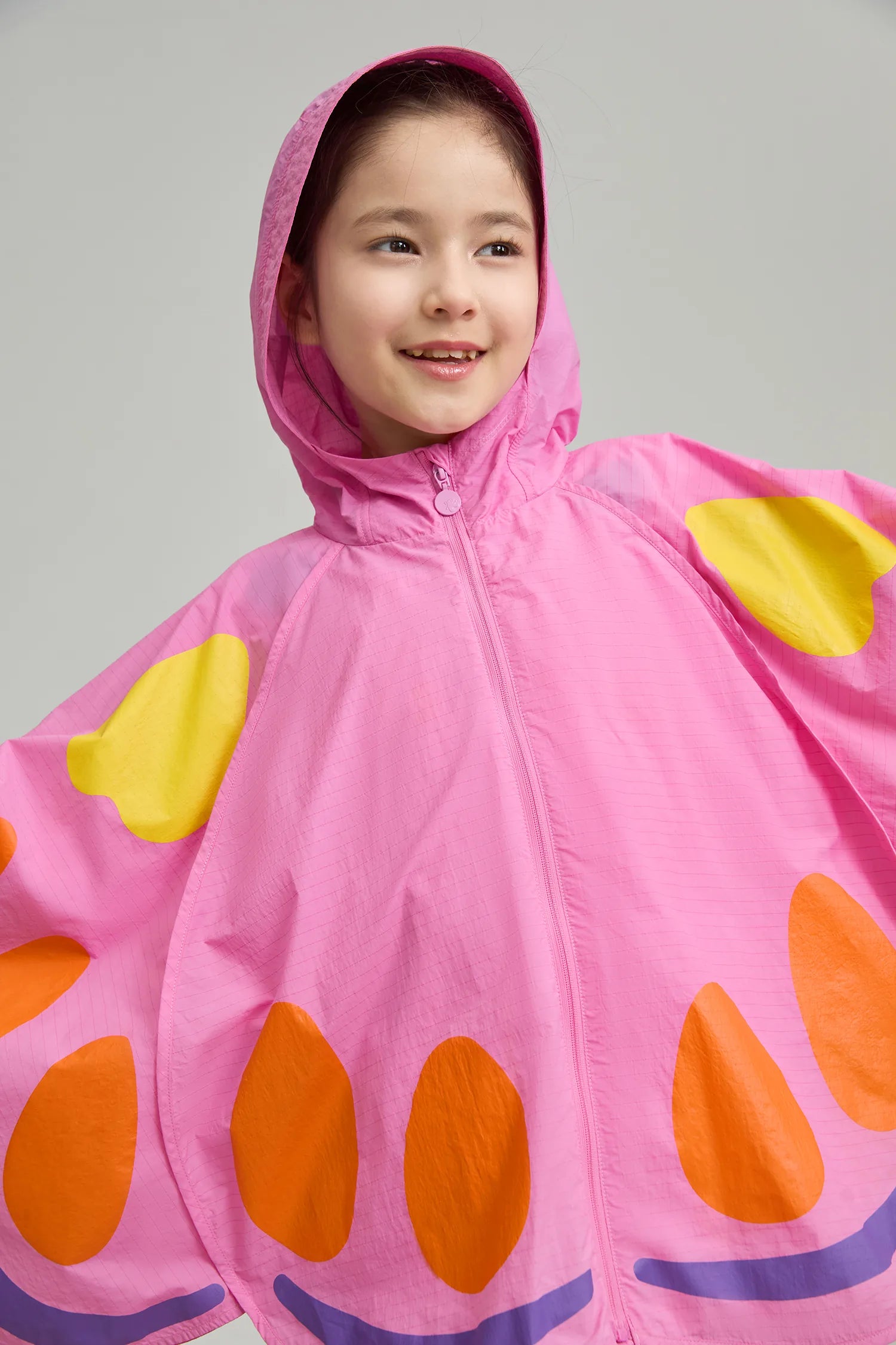 Poco Blush Butterfly Cape Sun Jacket