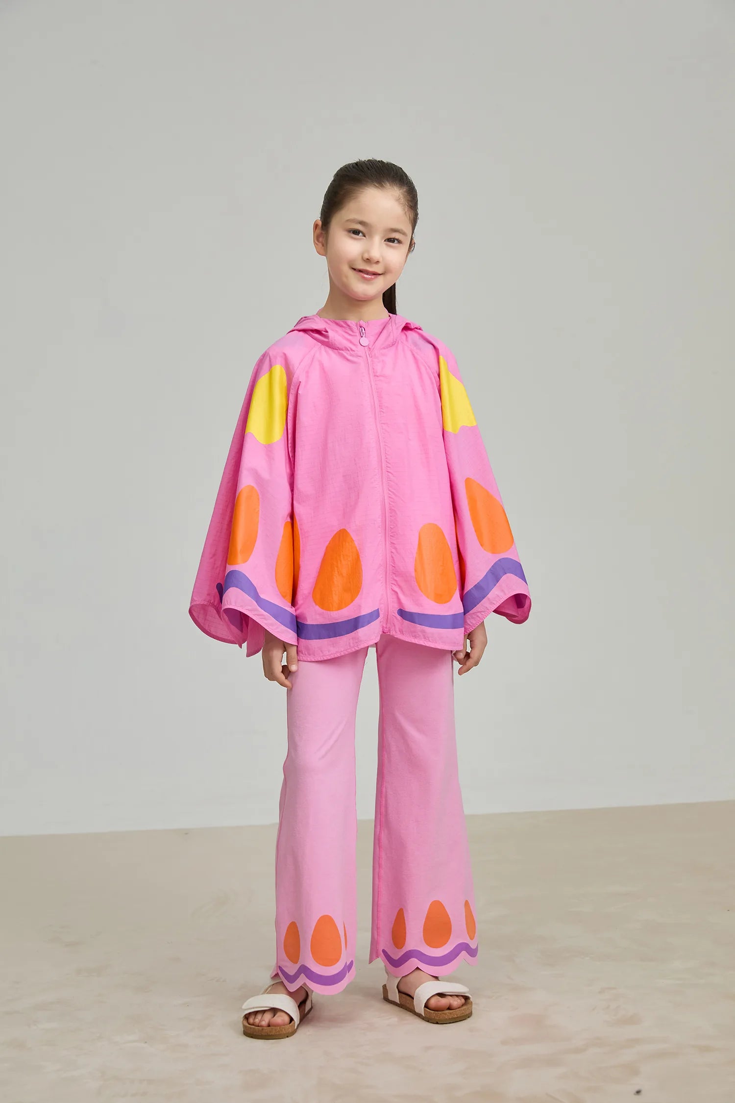 Poco Blush Butterfly Cape Sun Jacket