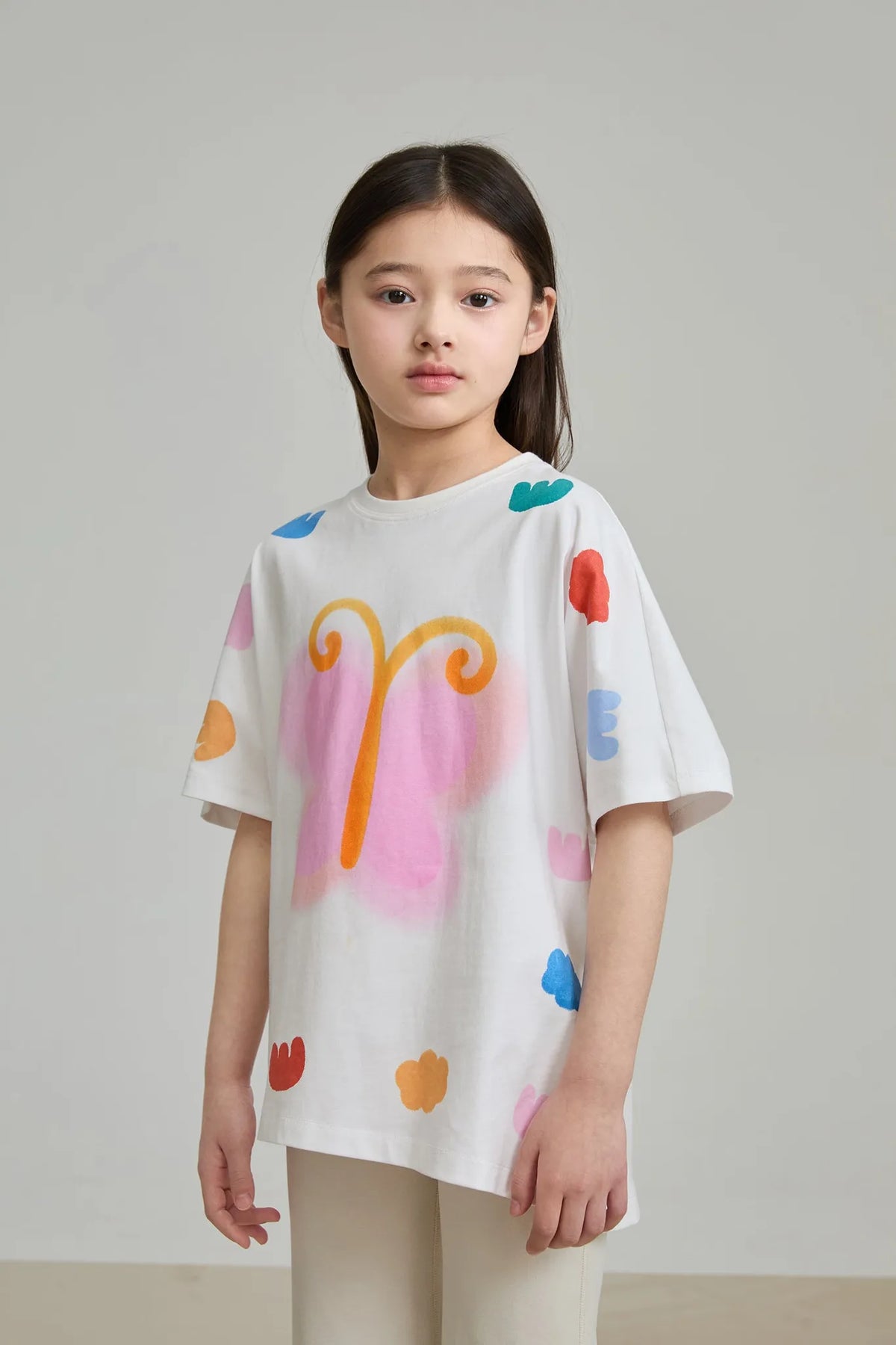 Poco Blush Butterfly Breeze Graphic Tee