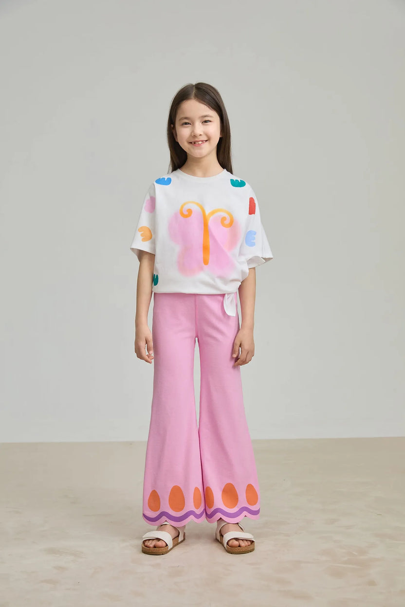 Poco Blush Butterfly Breeze Graphic Tee