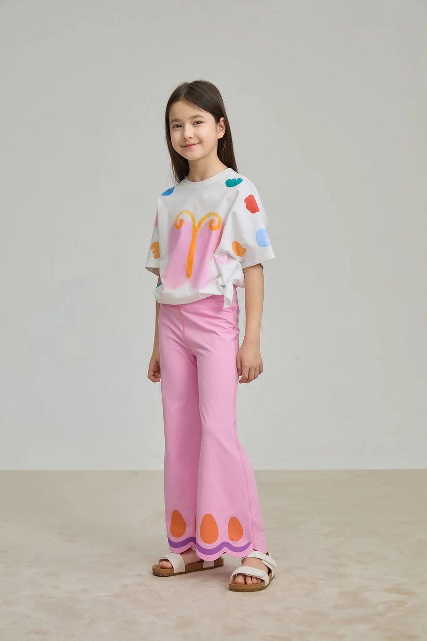 Poco Blush Butterfly Breeze Graphic Tee