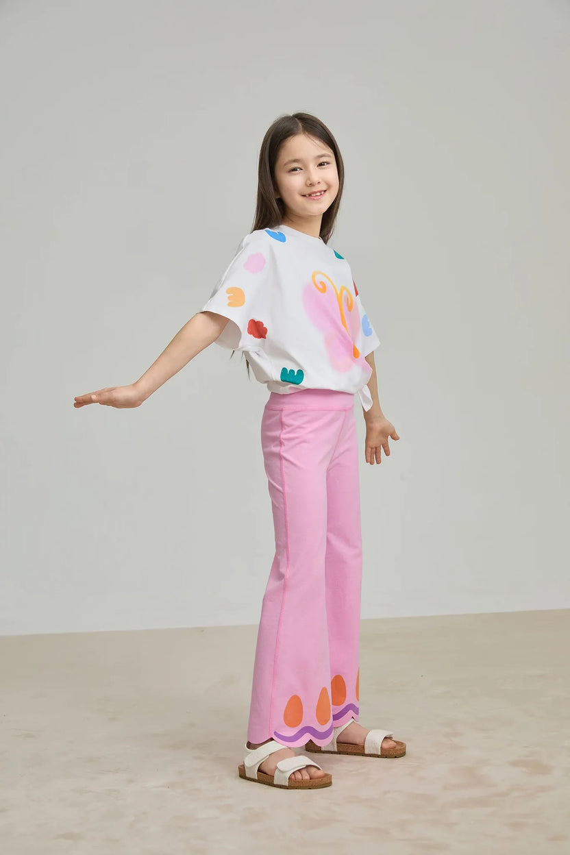 Poco Blush Butterfly Breeze Graphic Tee