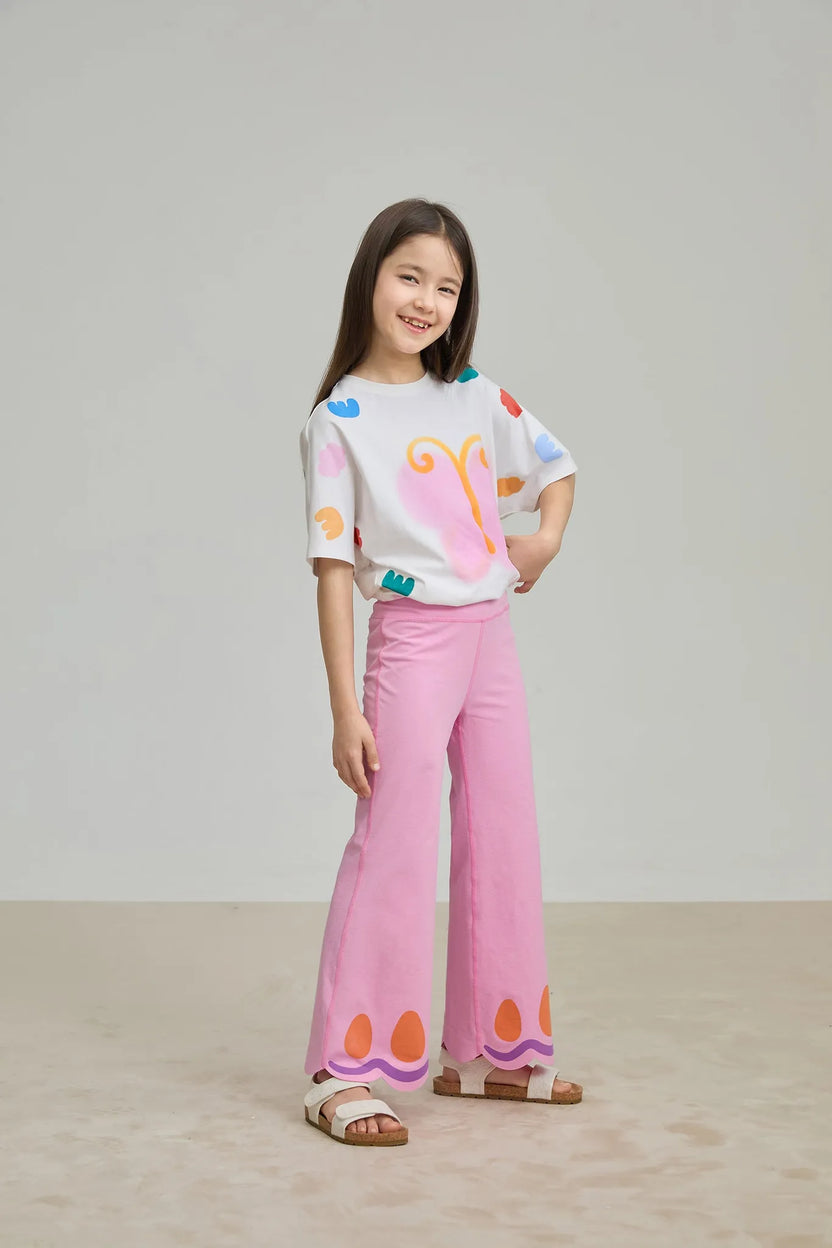 Poco Blush Butterfly Breeze Graphic Tee