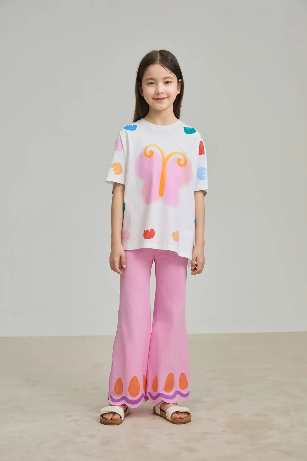 Poco Blush Butterfly Breeze Graphic Tee