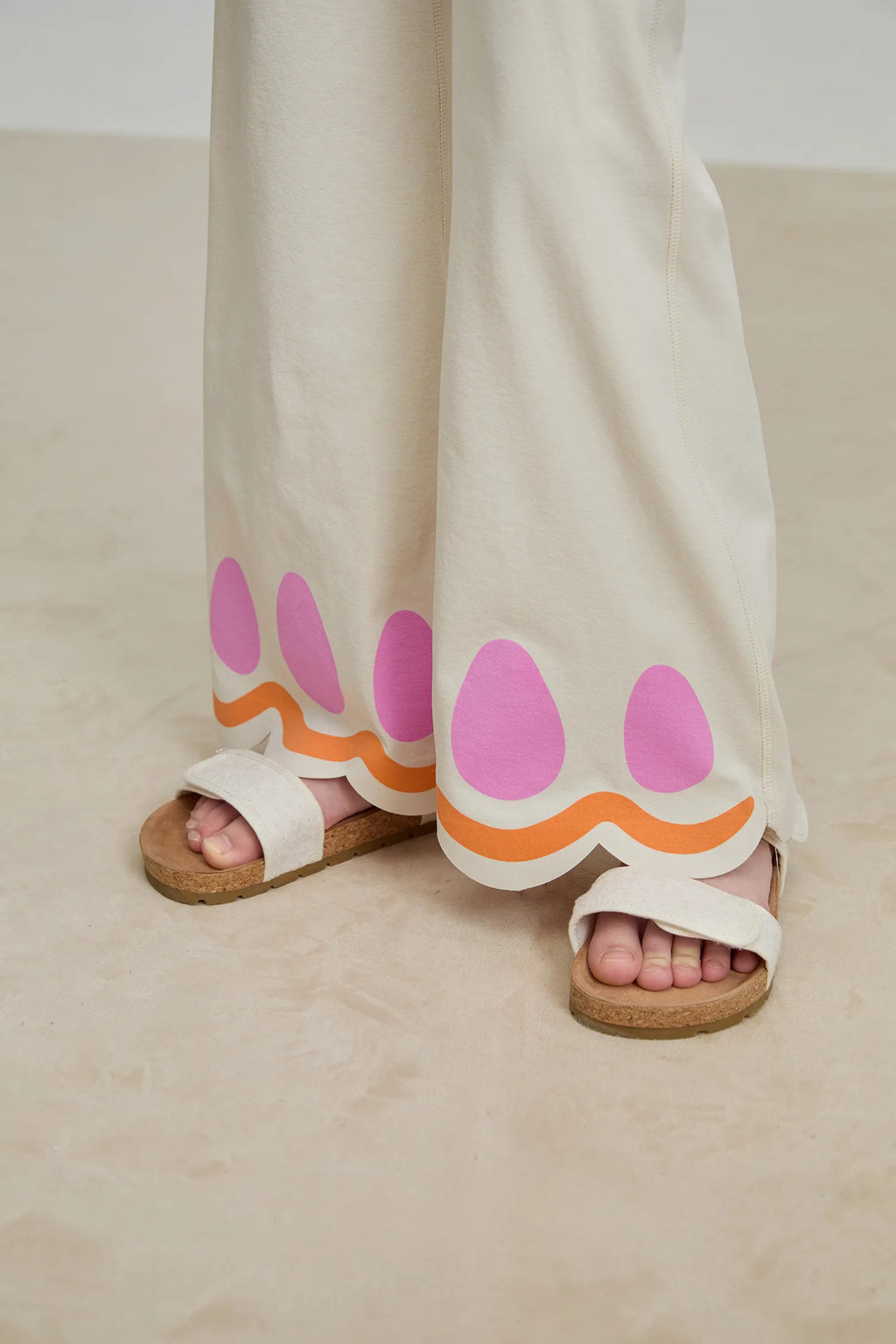 Poco Blush Butterfly Flow Yoga Flare Pants