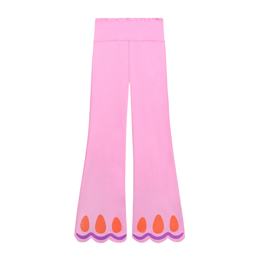 Butterfly Flow Yoga Flare Pants by Poco Blush, image 2