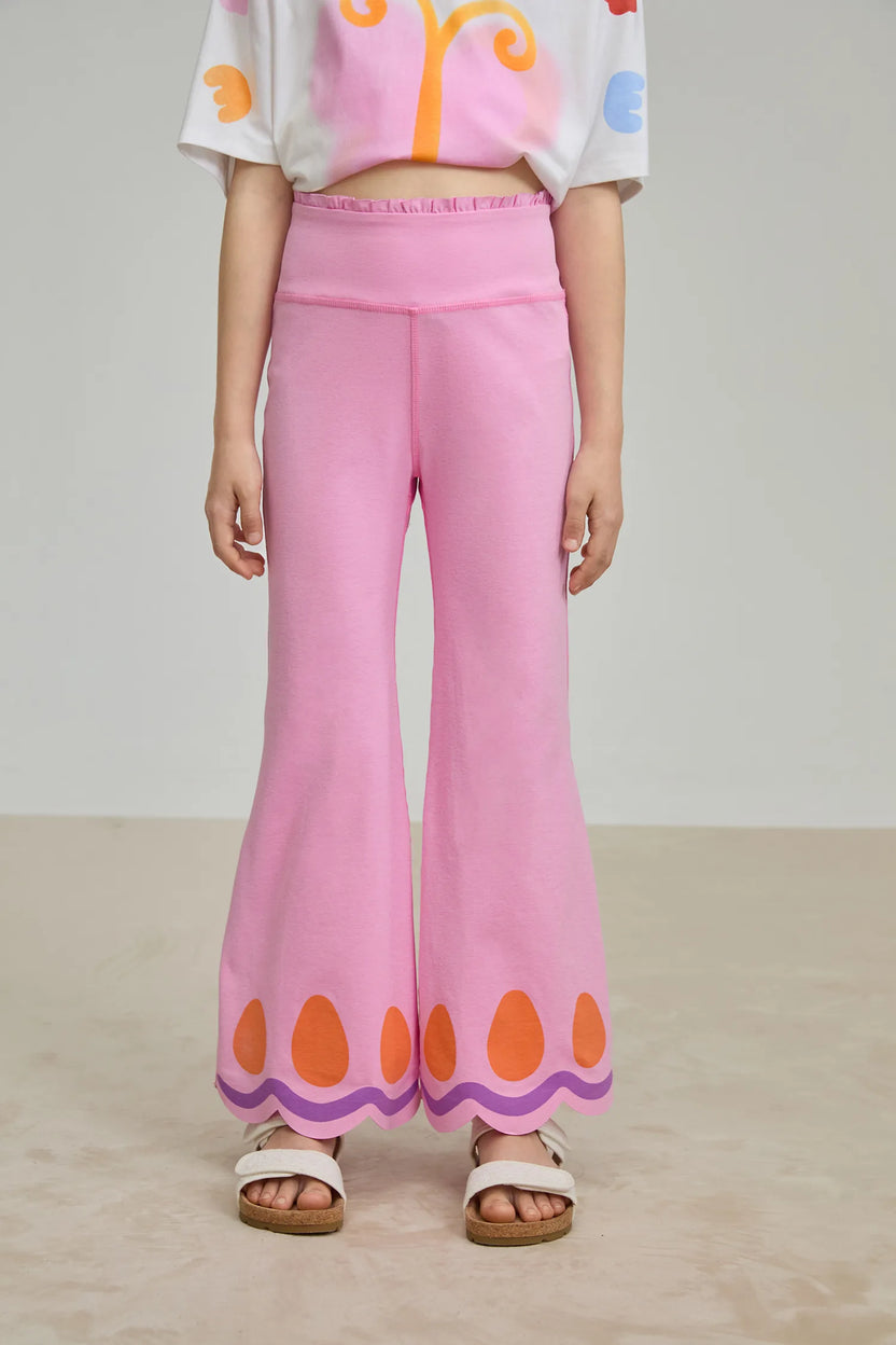 Butterfly Flow Yoga Flare Pants by Poco Blush, image 14