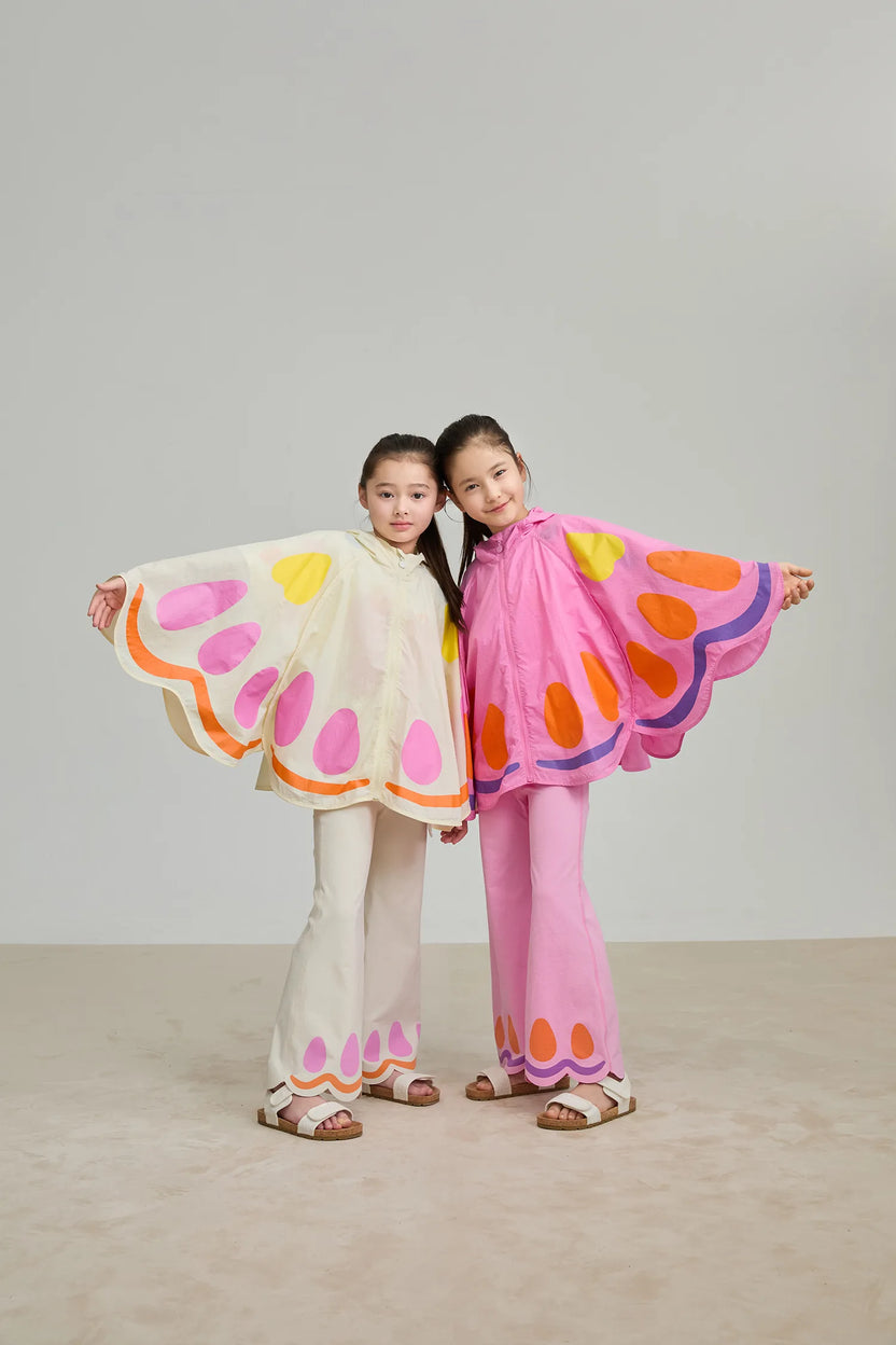 Poco Blush Butterfly Flow Yoga Flare Pants