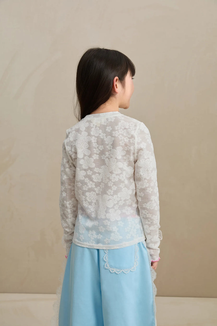 Butterfly Lace Mesh Layering Top by Poco Blush, image 18