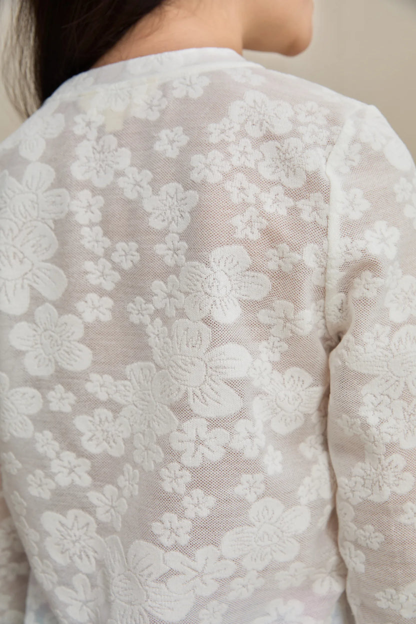 Butterfly Lace Mesh Layering Top by Poco Blush, image 19