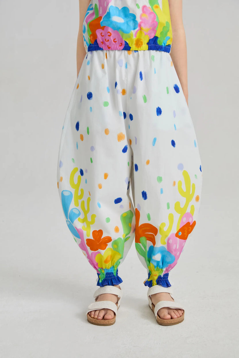 Coral-Reef Anti-Mosquito Joggers by Poco Blush, image 8
