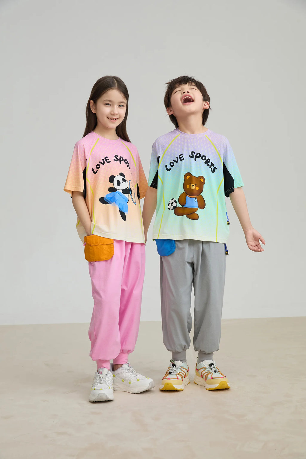 Poco Blush Dancing Panda Sports Tee