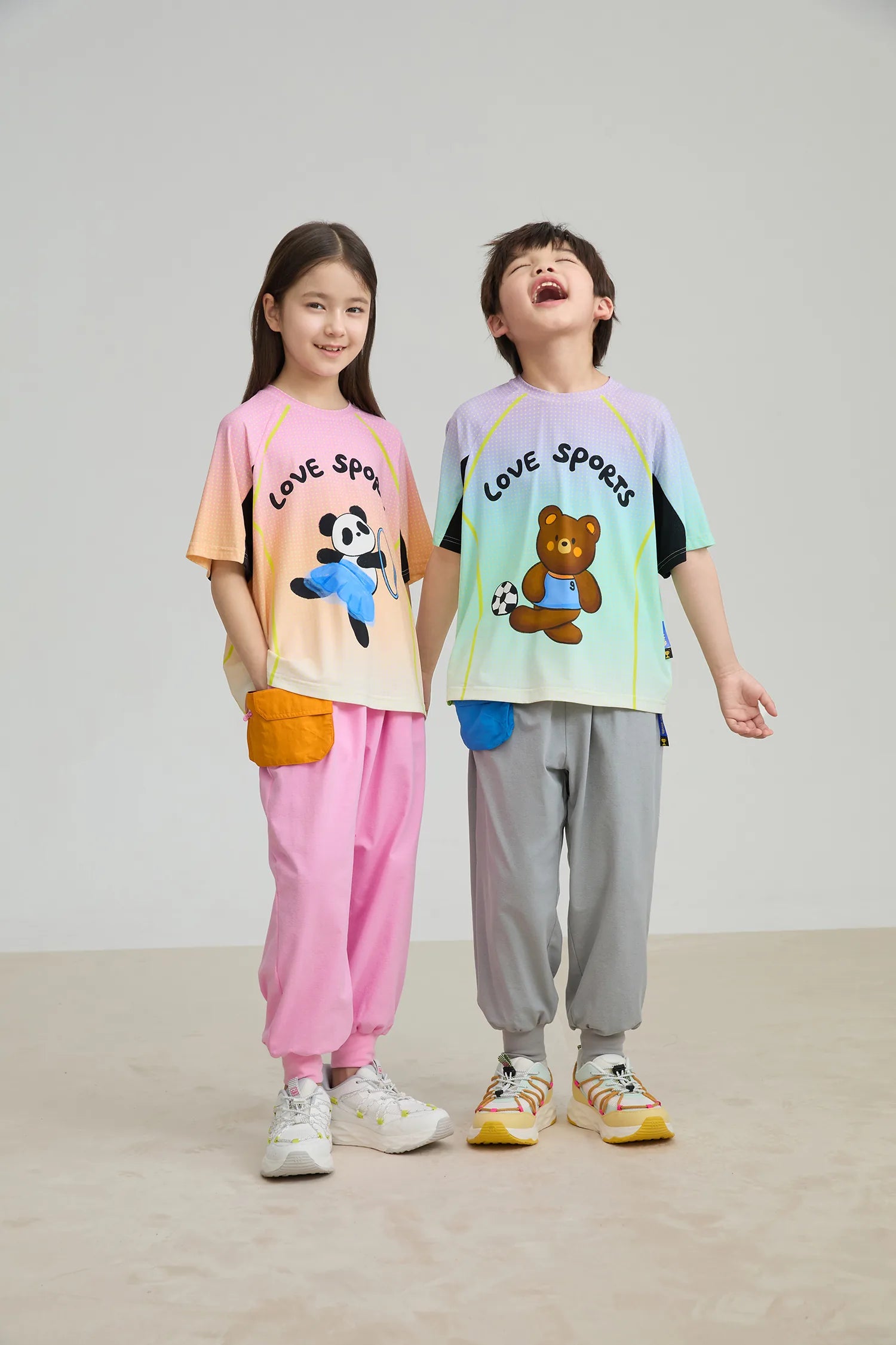 Poco Blush Dancing Panda Sports Tee