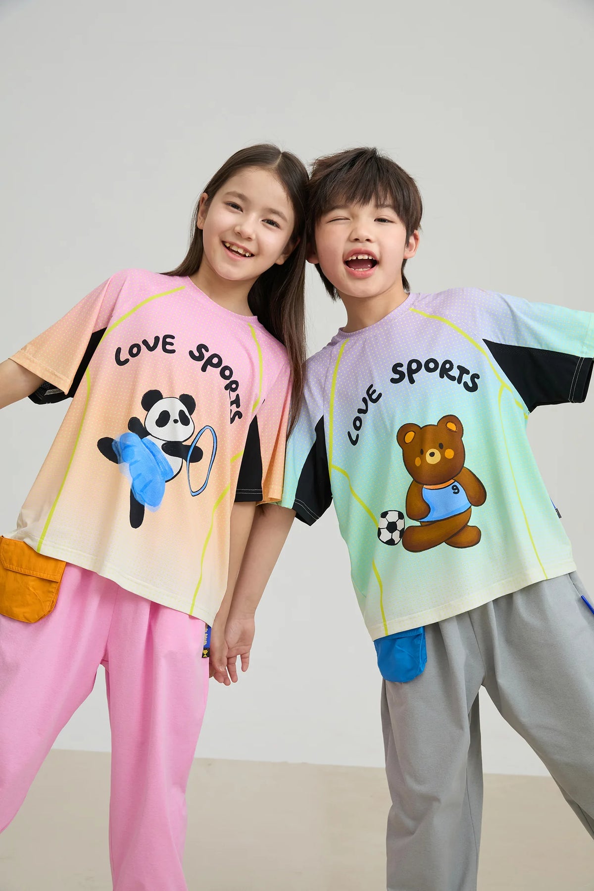 Poco Blush Dancing Panda Sports Tee