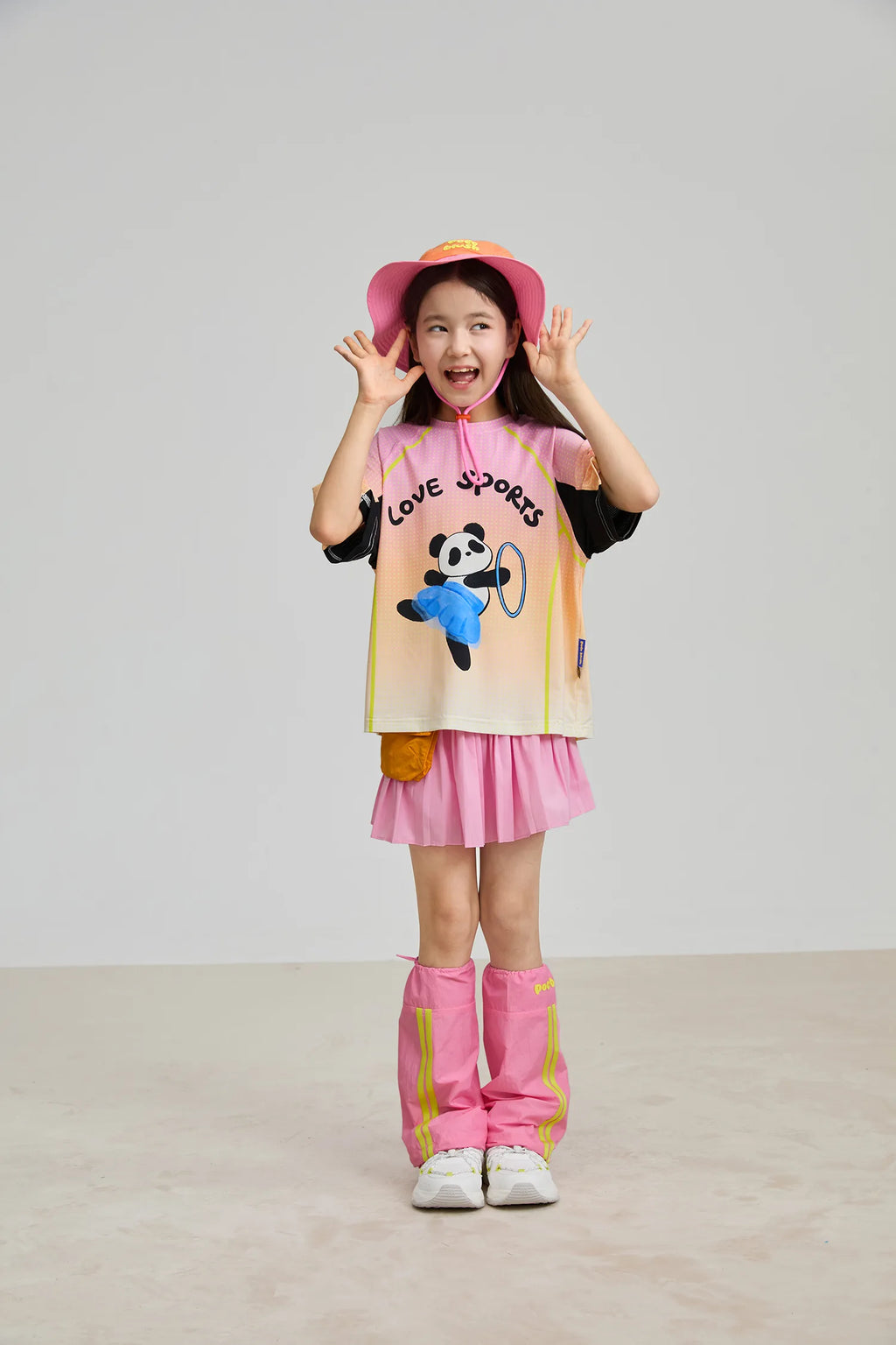 Poco Blush Dancing Panda Sports Tee