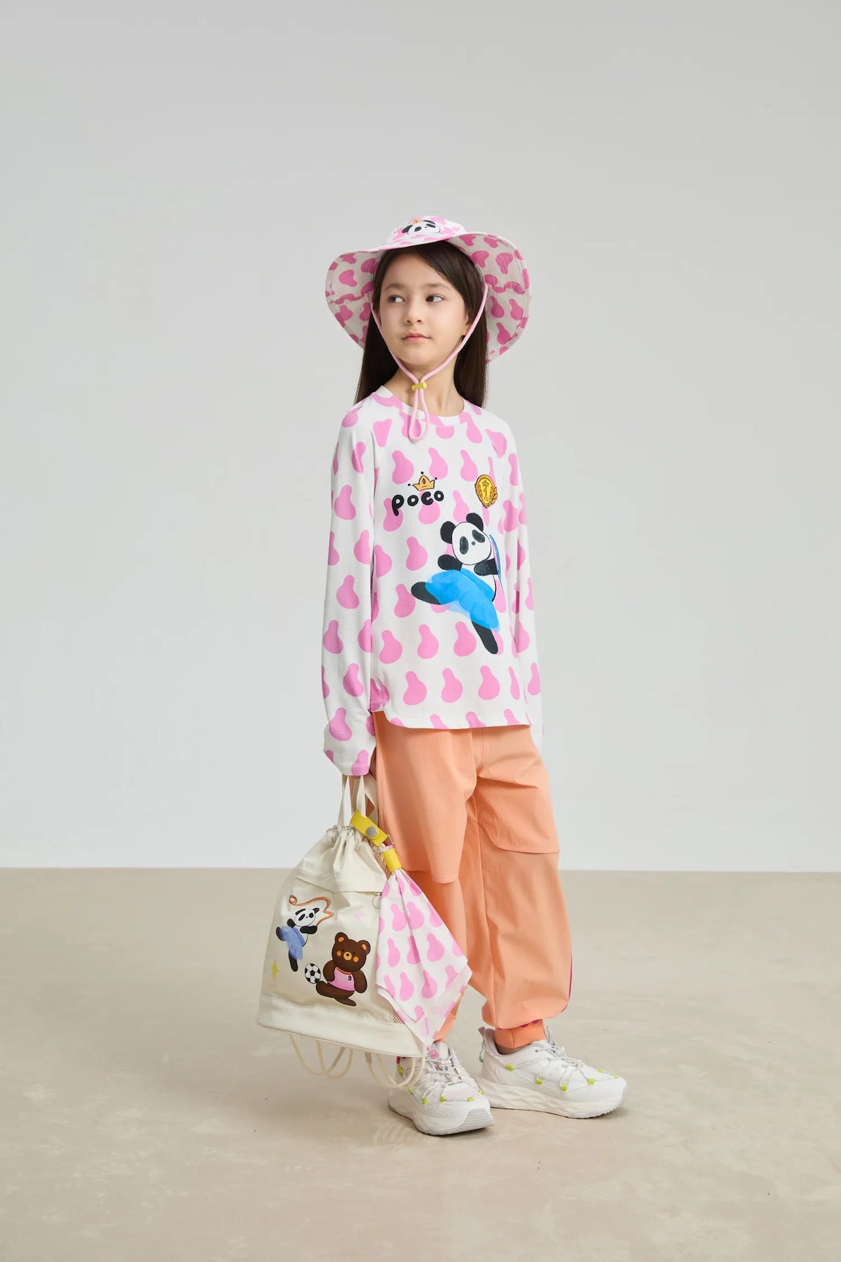 Dancing Panda Sports Tee by Poco Blush, image 7
