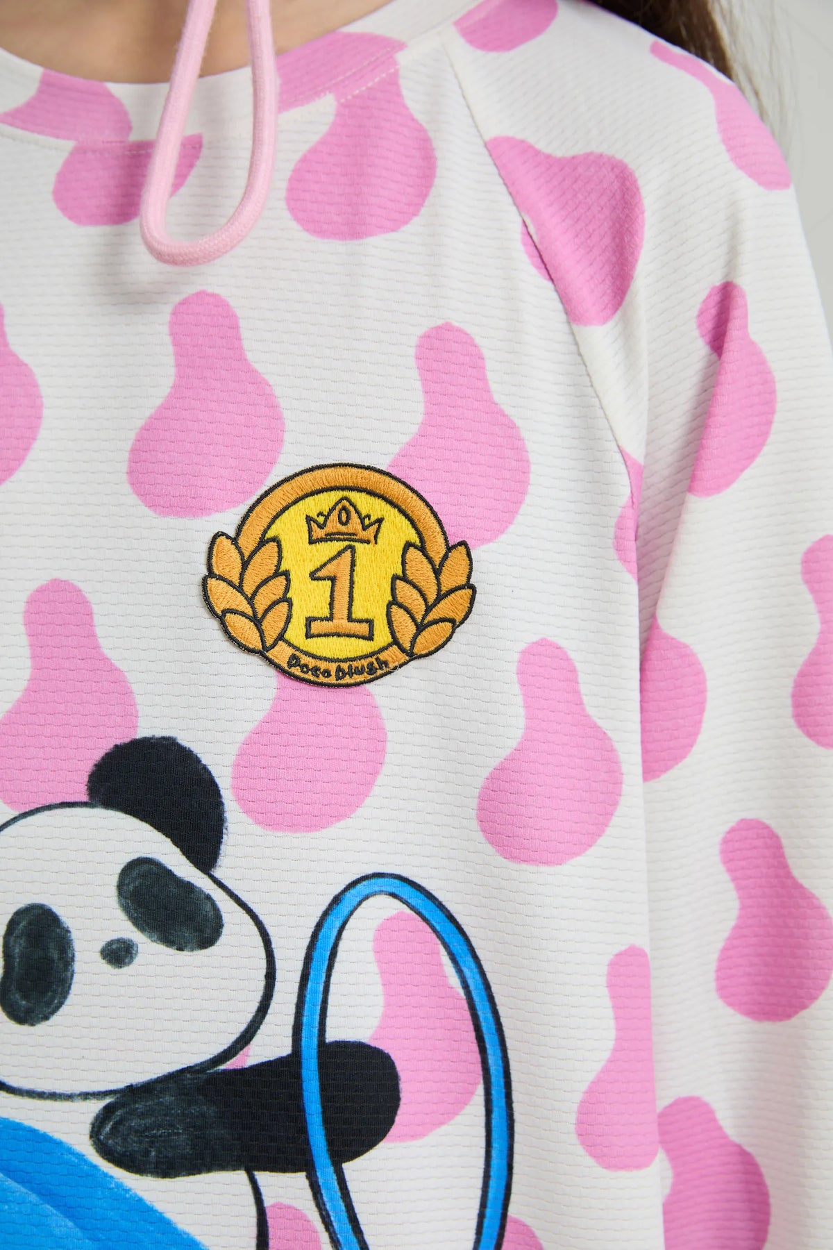 Poco Blush Dancing Panda Sports Tee
