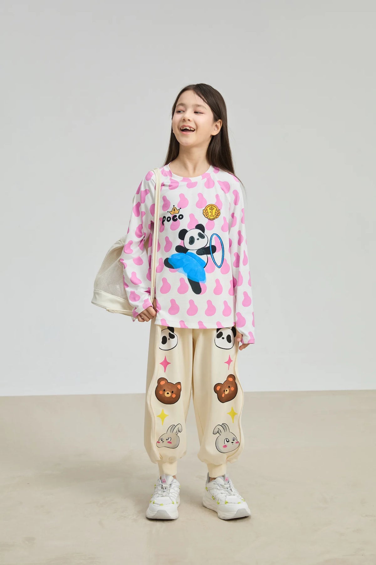 Dancing Panda Sports Tee by Poco Blush, image 8