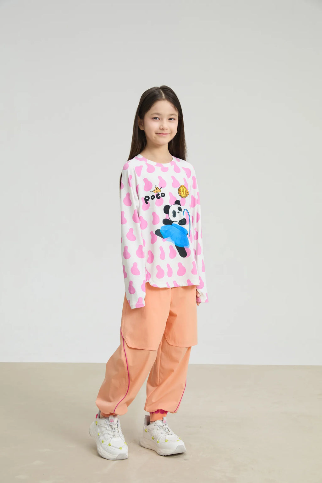 Poco Blush Dancing Panda Sports Tee