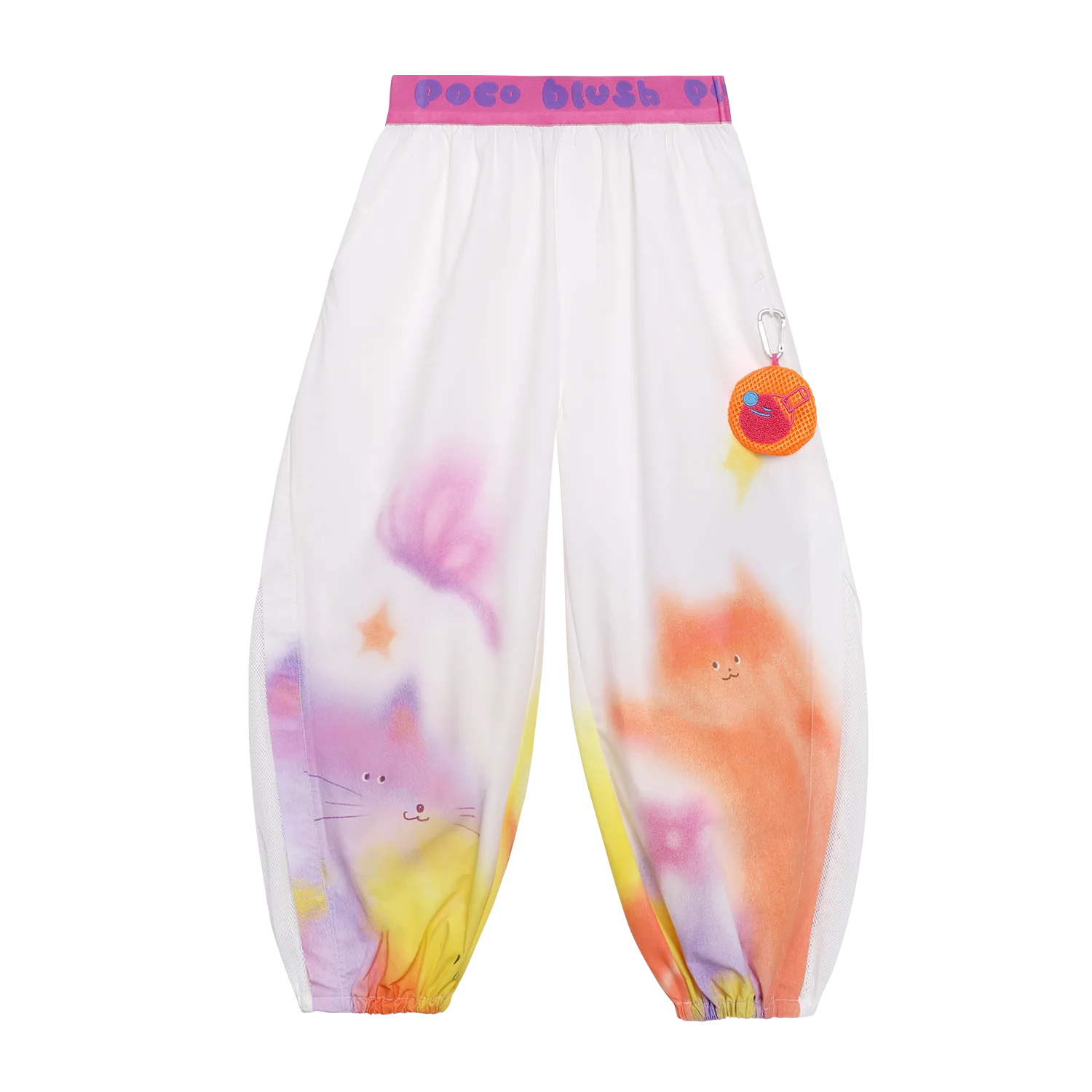 Poco Blush Dream Sports Day Print Bug‑Guard Pants
